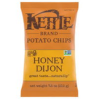 Kettle Potato Chips, Honey Dijon - 7.5 Ounce