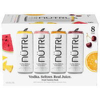 Nutrl Vodka, Assorted, Variety Pack