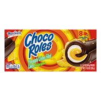 Marinela Marinela Choco Roles Pineapple and Crème Filled Snack Cakes, 8 count, 11.28 oz - 11.28 Ounce