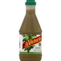 La Victoria Taco Sauce, Green, Mild - 15 Ounce