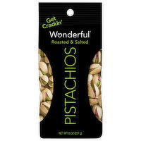 Wonderful Roasted & Salted Pistachios - 8 Ounce