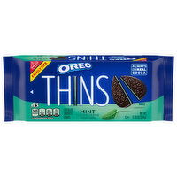 Oreo Chocolate Sandwich Cookies, Mint Flavor Creme, Family Size - 11.78 Ounce