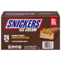 Snickers Peanut Butter Ice Cream Bars - 24 Each