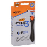 BiC Razor, Hybrid 3 Blades - 1 Each