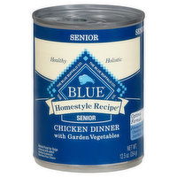 Blue Buffalo Dog Food, Chicken Dinner, Senior - 12.5 Ounce