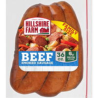 Hillshire Farm Beef Smoked Sausage, Family Pack - 36 Ounce