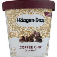 Haagen-Dazs Ice Cream, Coffee Chip - 14 Fluid ounce