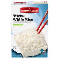 InnovAsian White Rice, Sticky - 18 Ounce