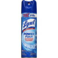 Lysol Bathroom Cleaner, Power Foam - 24 Ounce