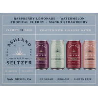 Ashland Hard Seltzer Hard Seltzer, Variety 12 Pack