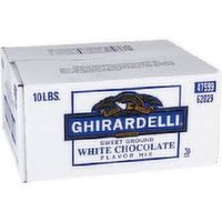 Ghirardelli White Ground Chocolate - 160 Ounce