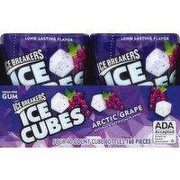 Ice Breakers Gum, Sugar Free, Arctic Grape - 4 Each