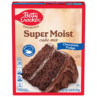 Betty Crocker Cake Mix, Chocolate Fudge - 13.25 Ounce