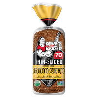 Dave's Killer Bread Dave's Killer Bread Good Seed® Thin-Sliced, Organic Bread, 13g Whole Grains per Slice, 20.5 oz Loaf, 20.5 Ounce