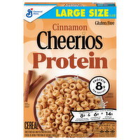Cheerios Protein Cinnamon Cereal Large Size - 11.2 Ounce