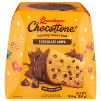 Bauducco Chocottone Chocolate Chips Holiday Sweet Loaf - 16 Ounce