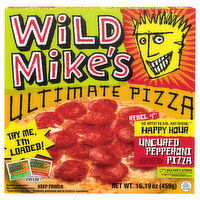 Wild Mike's Happy Hour Ultimate Uncured Pepperoni Rebel 9 Inch Pizza - 16.19 Ounce