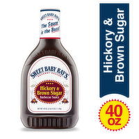 Sweet Baby Ray's Hickory & Brown Sugar Barbecue Sauce - 40 Ounce