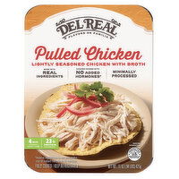 Del Real Foods Seasoned Pulled Chicken - 15 Ounce