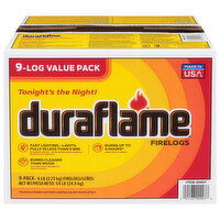 Duraflame Firelogs, Value Pack - 9 Each