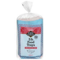 First Street 5 Lb Food Trays - 250 Each