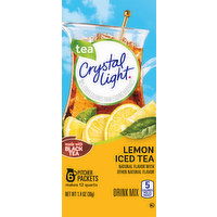 Crystal Light Drink Mix, Lemon Iced Tea, Pitcher Packets - 6 Each