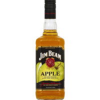 Jim Beam Whiskey, Kentucky Straight Bourbon, Apple - 750 Millilitre