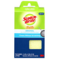 Scotch-Brite Original Cleaning Pads - 3 Each