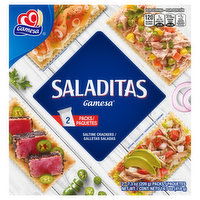 Gamesa Saltine Crackers, Saladitas, 2 Packs - 2 Each