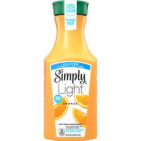 Simply Light Orange Pulp Free With Calcium & Vitamin D Orange Juice, Non-Gmo, 52 Fluid ounce