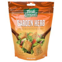 Fresh Gourmet Croutons, Garden Herb, 5 Ounce