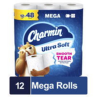 Charmin Charmin Toilet Paper Ultra Soft, 12 Mega Rolls - 12 Each
