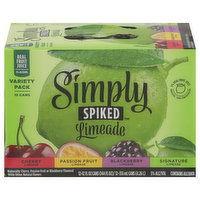 Simply Spiked Beer, Limeade, Variety Pack - 12 Each