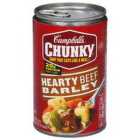 Campbell's Hearty Beef Barley Soup - 18.8 Ounce