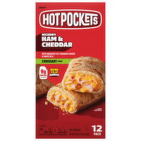 Hot Pockets Croissant Crust Hickory Ham & Cheddar Sandwiches