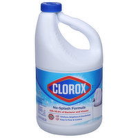 Clorox Bleach, Splash-Less - 2.41 Quart