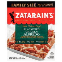 Zatarain's Family Size Frozen Blackened Chicken Alfredo - 40 Ounce