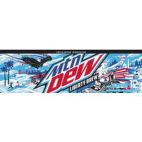 Mountain Dew Soda, Liberty Brew - 12 Each