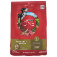 Purina One Dog Food, Lamb & Rice Formula, Adult - 31.1 Pound