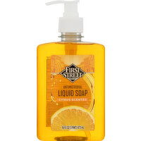 First Street Hand Soap, Antibacterial, Liquid - 16 Fluid ounce