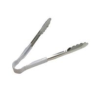 Alegacy Tongs White 9.5in - 1 Each