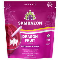 Sambazon Red Cubes Dragon Fruit - 12 Ounce