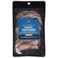 First Street Navel Pastrami, New York Style, Sliced - 22 Ounce