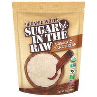 Sugar In The Raw Cane Sugar, Organic, White - 24 Ounce