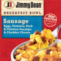 Jimmy Dean Breakfast Bowl, Sausage, Frozen, Bowl - 7 Ounce