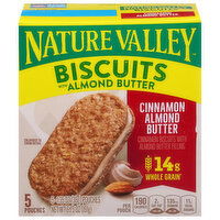 Nature Valley Biscuits,Cinnamon Almond Butter - 5 Each