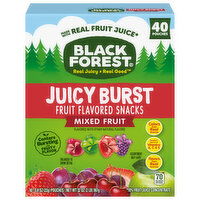 Black Forest Fruit Flavored Snacks, Mixed Fruit, 40 Each