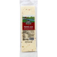 First Street Cheese, Pepper Jack, 5 Pound