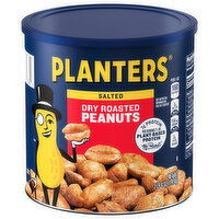 Planters Peanuts, Dry Roasted, Salted - 52 Ounce