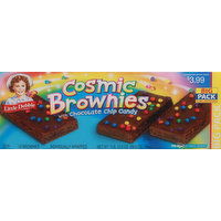 Little Debbie Brownies with Chocolate Chip Candy, Cosmic, Big Pack - 12 Each